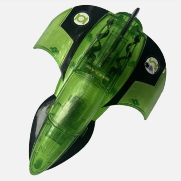 Imaginext DC Comics Green Lantern Jet, Figure & 5 Missiles - Picture 2 of 9